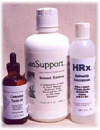 Cansema Tonic III, CanSupport - Breast Cancer, HRx Hydroxide Concentrate