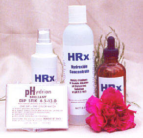 HRx (tm) Hydroxide Concentrate Starter Kit