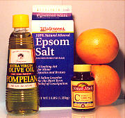Epsom Salt, Extra Virgin Olive Oil, Grapefruit, Vitamin C...