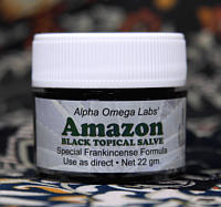 Amazon Black Topical Salve - Special Frankincense Formula